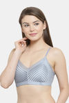 PrettyCat Padded Full Coverage Bralette - Grey — thumbnail 4