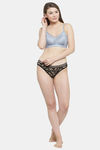 PrettyCat Padded Full Coverage Bralette - Grey — thumbnail 5