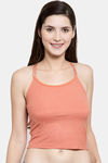 PrettyCat Padded Full Coverage Bralette - Orange — thumbnail 1