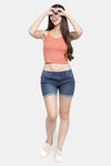 PrettyCat Padded Full Coverage Bralette - Orange — thumbnail 5