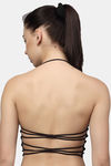 PrettyCat Lightly Lined Full Coverage Bralette - Black — thumbnail 2