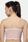 PrettyCat Padded Demi Coverage Tube Bra - Pink — thumbnail 2