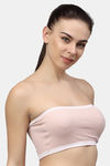 PrettyCat Padded Demi Coverage Tube Bra - Pink — thumbnail 3