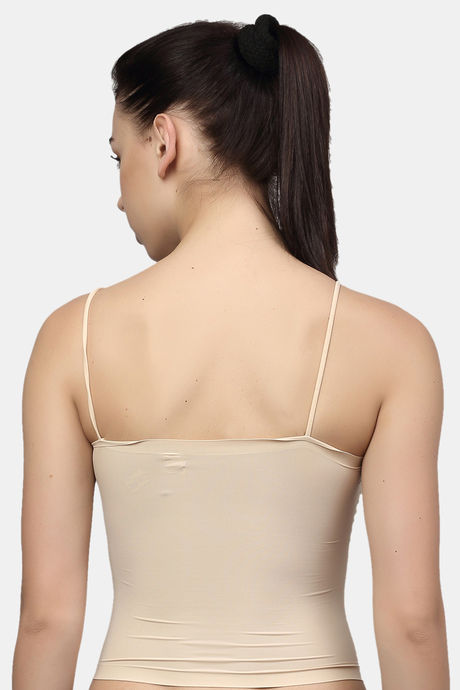 PrettyCat Lightly Lined Full Coverage Bralette - Beige — image 2