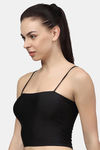 PrettyCat Lightly Lined Full Coverage Bralette - Black — thumbnail 3