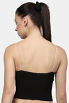 PrettyCat Lightly Lined Full Coverage Bralette - Black — thumbnail 2