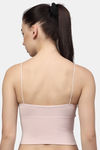 PrettyCat Lightly Lined Non-Wired Full Coverage Bralette - Pink — thumbnail 2