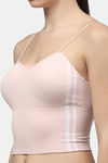 PrettyCat Lightly Lined Non-Wired Full Coverage Bralette - Pink — thumbnail 4