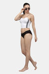 PrettyCat Lightly Lined Full Coverage Bralette - White — thumbnail 5