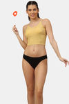PrettyCat Padded Non-Wired Full Coverage Bralette - Yellow — thumbnail 5