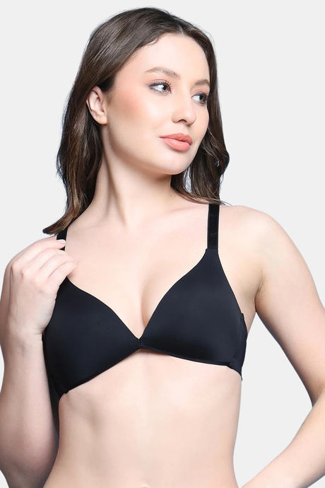 Buy PrettyCat Women Nonwire Seamless Plunge Bra 