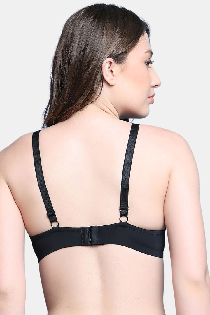 PrettyCat Women Nonwire Seamless Plunge Bra  — image 2