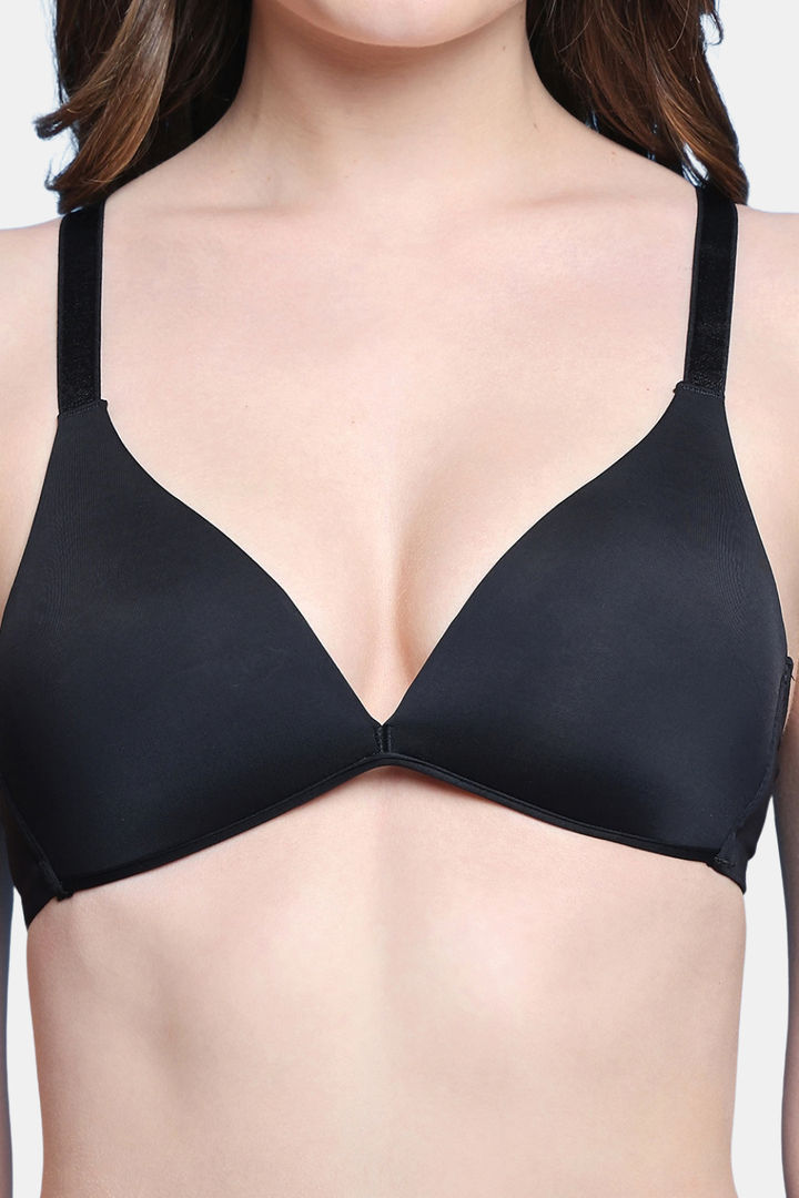 PrettyCat Women Nonwire Seamless Plunge Bra  — image 6