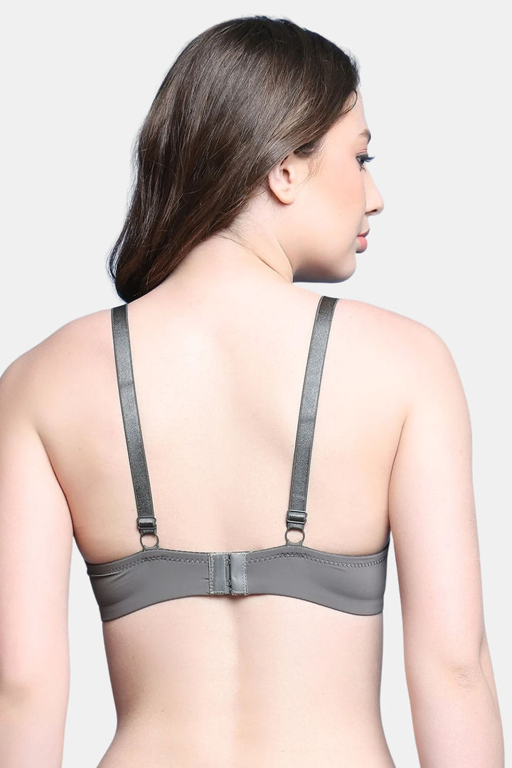 PrettyCat Women Nonwire Seamless Plunge Bra  — image 2