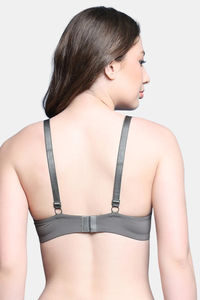 PrettyCat Women Nonwire Seamless Plunge Bra  — thumbnail 2