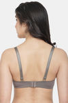 PrettyCat Non-Wired Medium Coverage T-Shirt Bra - Brown1 — thumbnail 2