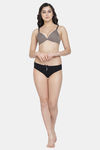 PrettyCat Non-Wired Medium Coverage T-Shirt Bra - Brown1 — thumbnail 6