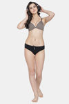 PrettyCat Non-Wired Medium Coverage T-Shirt Bra - Brown1 — thumbnail 7