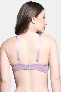 PrettyCat Women Nonwire Seamless Plunge Bra  — thumbnail 2