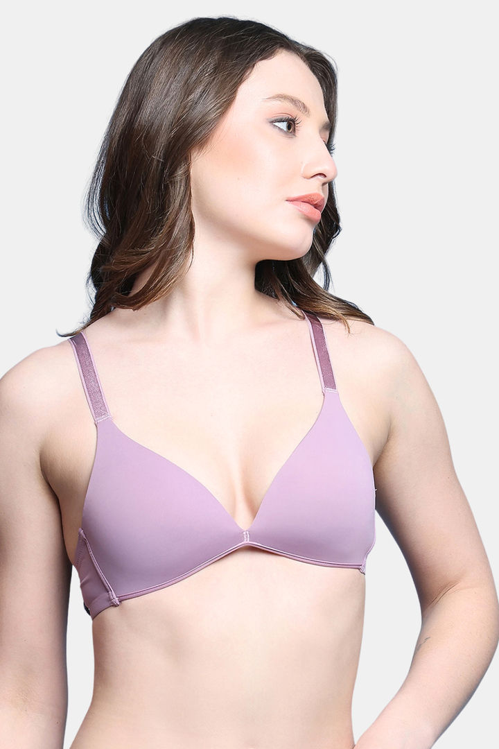 PrettyCat Women Nonwire Seamless Plunge Bra  — image 4