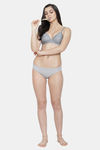 PrettyCat Non-Wired Medium Coverage T-Shirt Bra - Grey — thumbnail 8