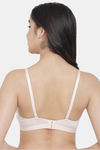 PrettyCat Non-Wired Medium Coverage T-Shirt Bra - Skin White — thumbnail 2