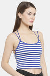 PrettyCat Non-Wired Medium Coverage T-Shirt Bra - Blue — thumbnail 4