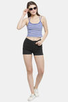 PrettyCat Non-Wired Medium Coverage T-Shirt Bra - Blue — thumbnail 7