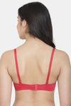 PrettyCat Wired Medium Coverage Push-Up Bra - Red — thumbnail 2
