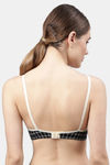 PrettyCat Non-Wired Medium Coverage T-Shirt Bra - Black — thumbnail 2