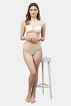 PrettyCat Non-Wired Medium Coverage T-Shirt Bra - Skin White — thumbnail 5