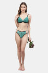 PrettyCat Non-Wired Medium Coverage T-Shirt Bra - Green — thumbnail 5