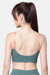 PrettyCat Padded Medium Coverage Bralette - Green — thumbnail 2