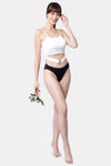 PrettyCat Padded Medium Coverage Bralette - White — thumbnail 5