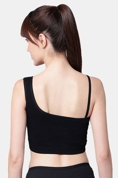PrettyCat Padded Medium Coverage Bralette - Black — image 2