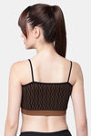 PrettyCat Padded Medium Coverage Bralette - Brown — thumbnail 2