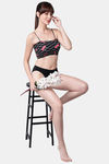 PrettyCat Padded Medium Coverage Bralette - Multicolor — thumbnail 5