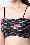 PrettyCat Padded Medium Coverage Bralette - Multicolor — thumbnail 6