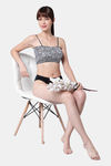 PrettyCat Padded Medium Coverage Bralette - Multicolor — thumbnail 5