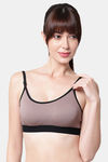 PrettyCat Padded Medium Coverage Bralette - Brown — thumbnail 1