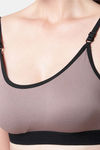 PrettyCat Padded Medium Coverage Bralette - Brown — thumbnail 6