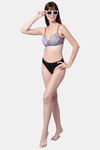 PrettyCat Padded Medium Coverage T-Shirt Bra - Purple — thumbnail 5
