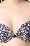 PrettyCat Push-Up Wired Demi Coverage Bra - Multicolor — thumbnail 6