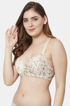 PrettyCat Padded Wired Medium Coverage T-Shirt Bra - Beige — thumbnail 3
