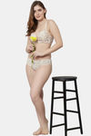 PrettyCat Padded Wired Medium Coverage T-Shirt Bra - Beige — thumbnail 5