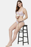 PrettyCat Padded Wired Medium Coverage T-Shirt Bra - Pink — thumbnail 5
