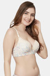 PrettyCat Padded Wired Medium Coverage T-Shirt Bra - Beige — thumbnail 4
