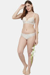 PrettyCat Padded Wired Medium Coverage T-Shirt Bra - Beige — thumbnail 5