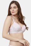 PrettyCat Padded Wired Medium Coverage T-Shirt Bra - Pink — thumbnail 4