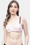 PrettyCat Padded Wired Demi Coverage Strapless Bra - Pink — thumbnail 2